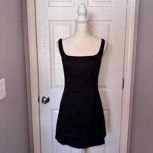 Hyacinth House Holly Golightly Black Mini Dress